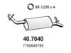 RENAU 7700645785 End Silencer